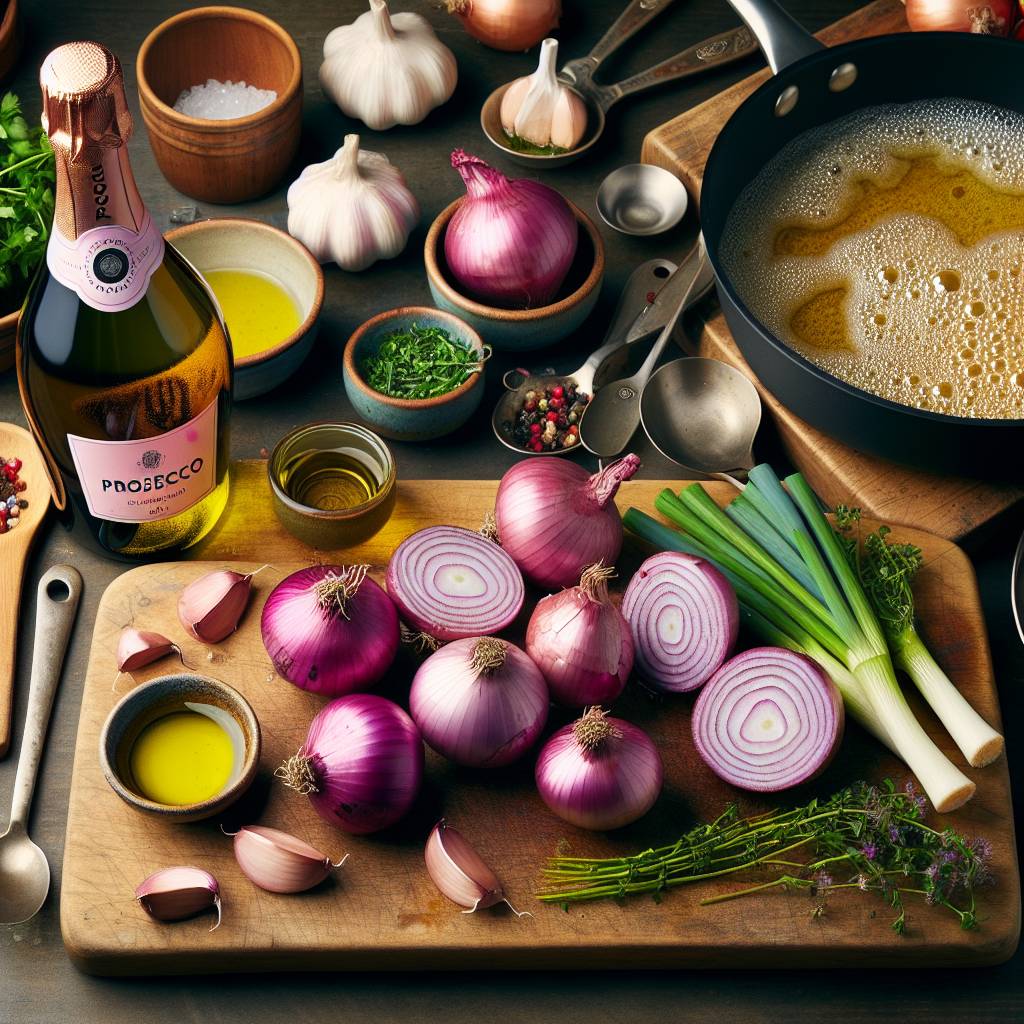 Arpacık Soğan ve Prosecco Sos tarifi