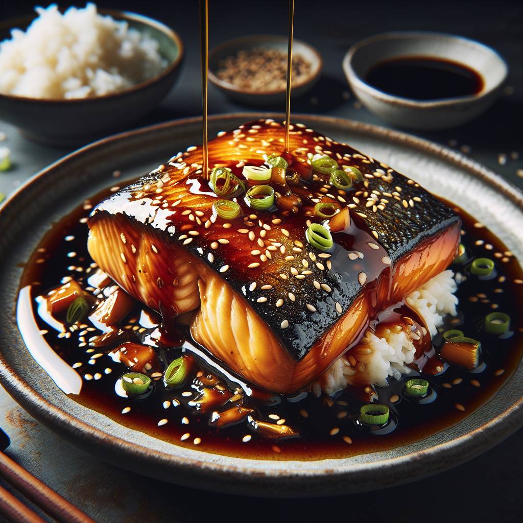 Balık ve Soya Soslu Glaze tarifi