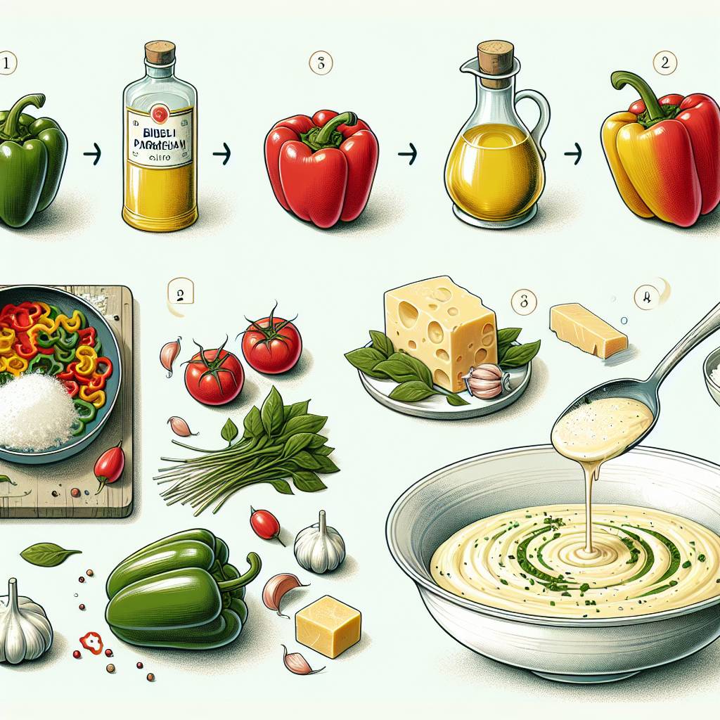 Biberli Parmesan Sos tarifi