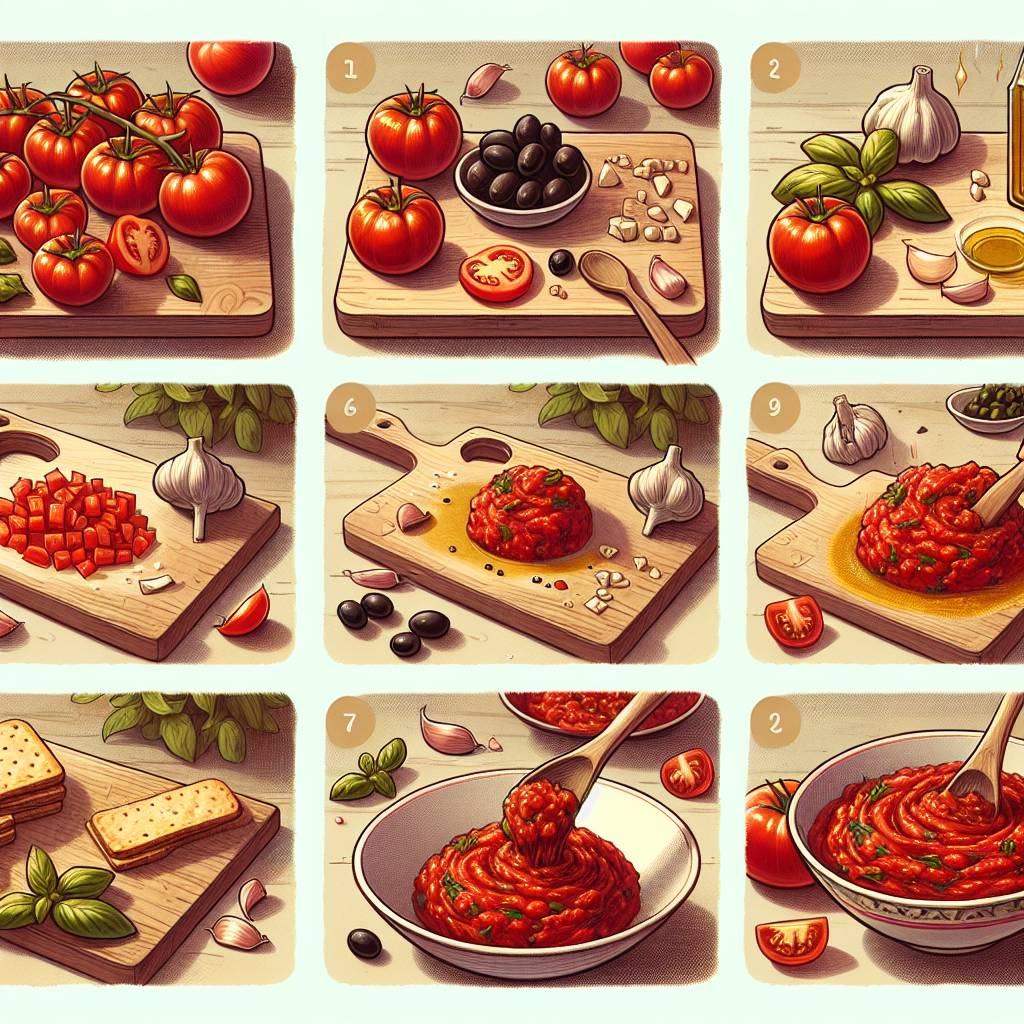 Domates ve Zeytin Tapenade tarifi
