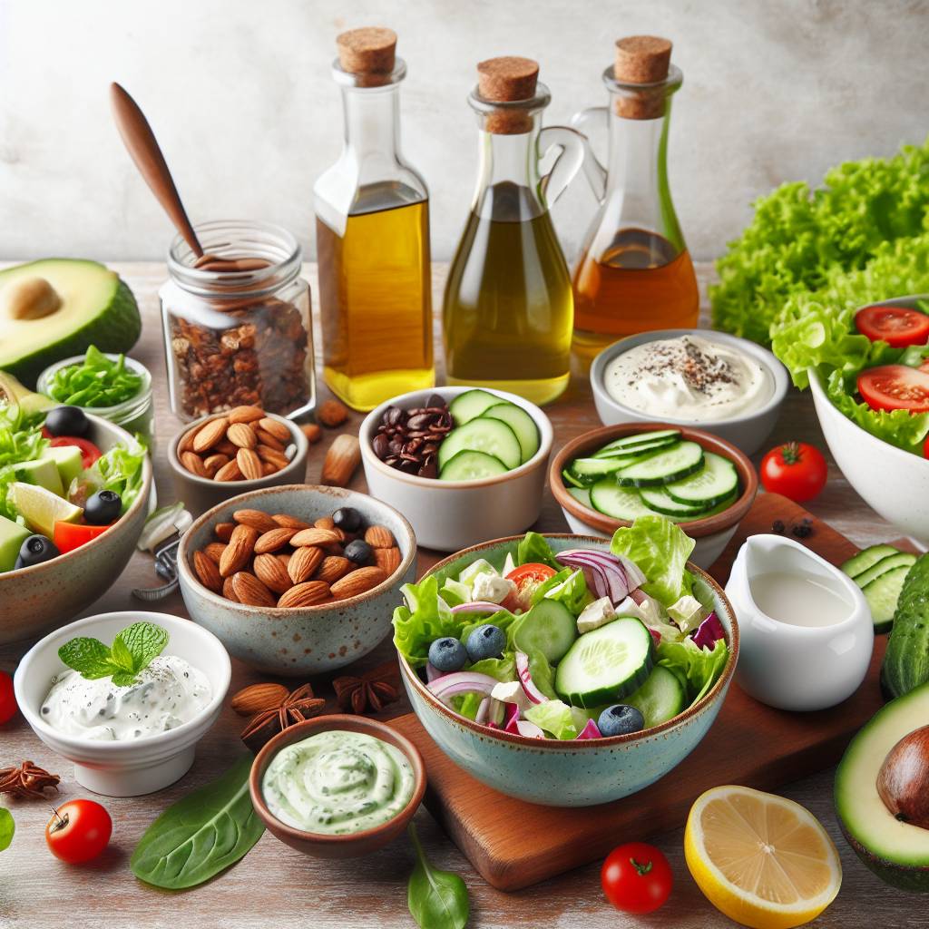 Evde Sağlıklı Salata Sosları Nasıl Hazırlanır?