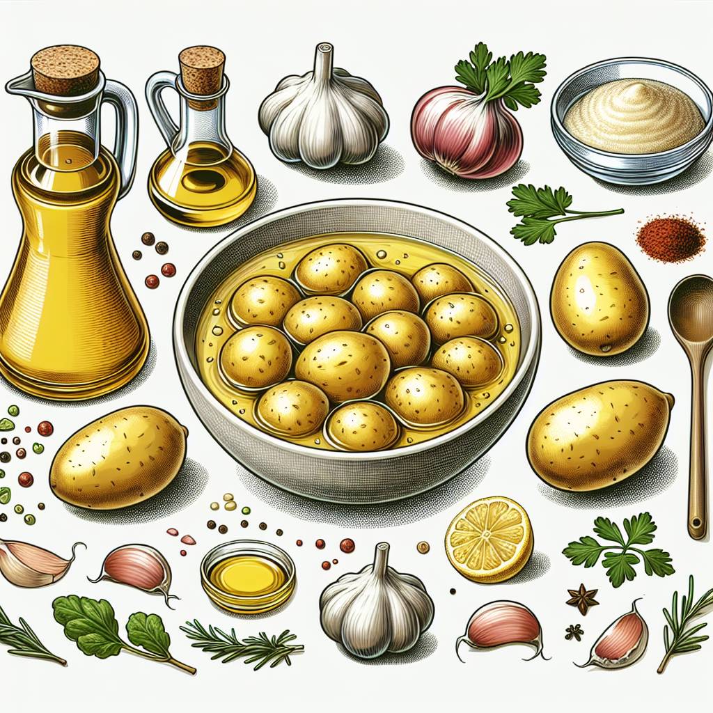 Patatesli Sarımsaklı Sos tarifi