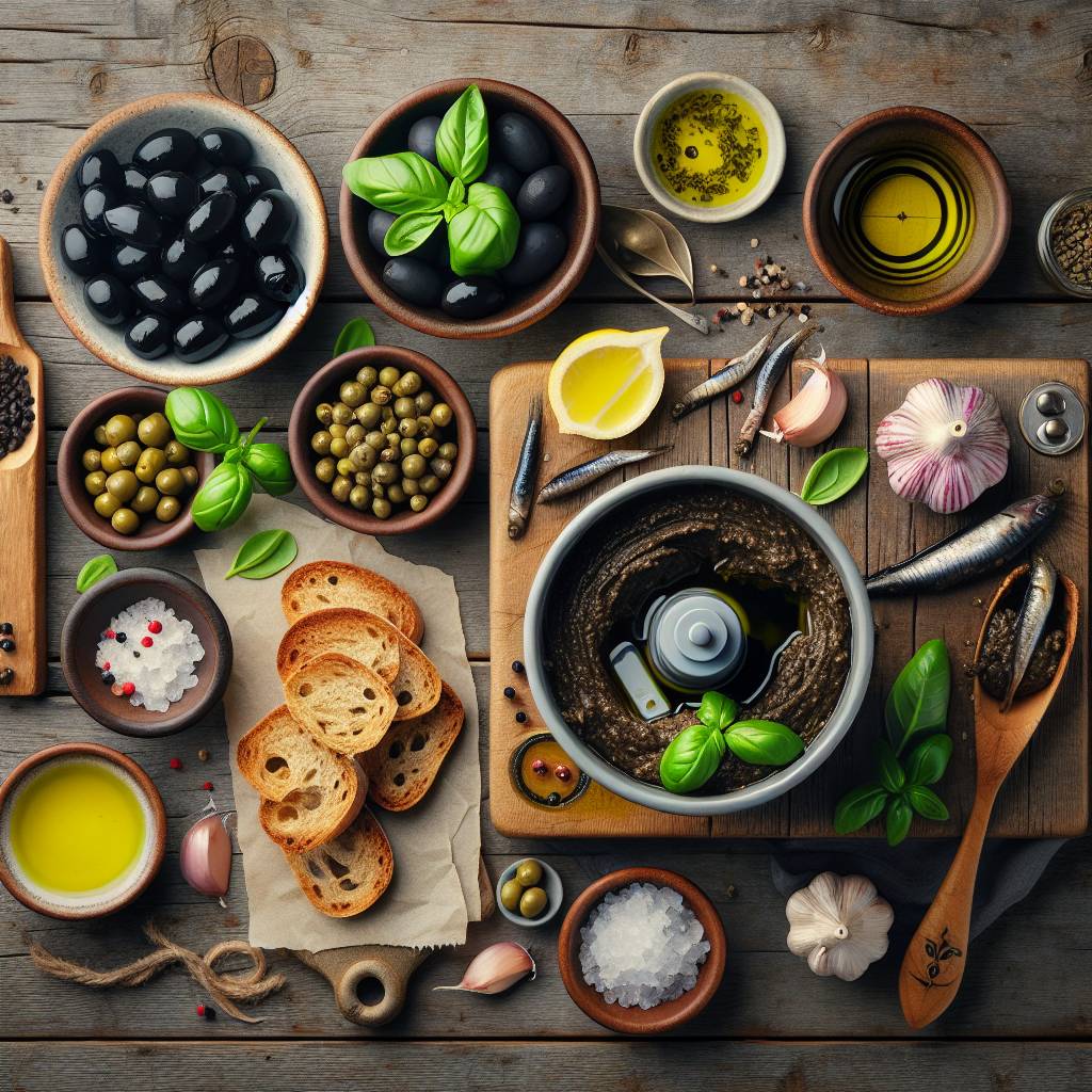 Tapenade Sos tarifi
