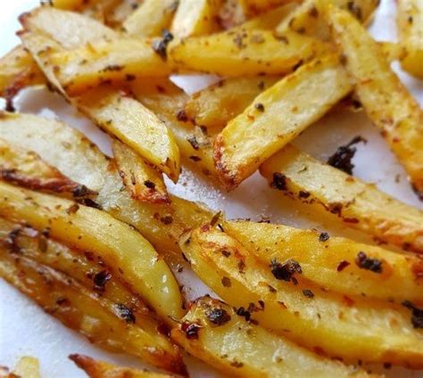 Baharatlı Fırında Tatlı Patates Cipsi