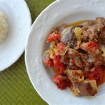 Alubias con Chorizo (Chorizolu kuru fasulye)