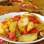 Fırında Baharatlı Patates ve Havuç