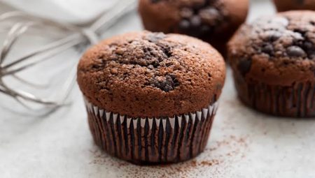 Vegan Çikolatalı Hindistancevizi Muffin