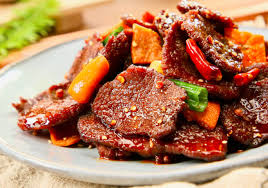 Tangerine Peel Beef (Mandalina kabuğu soslu dana eti)