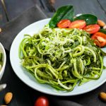 Fırında Vegan Domatesli ve Zeytinli Pizza