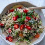 Tahin Soslu Vegan Sebzeli Makarna