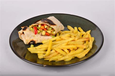 Sebzeli Baharatlı Vegan Wrap