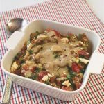 Fırında Cevizli Vegan Dolma