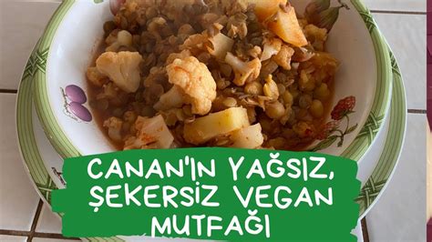Vegan Mercimekli Sebze Yemeği