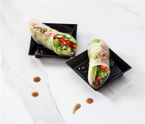 Vegan Sebzeli Spring Rolls