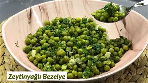Zeytinyağlı Bezelye Yemeği