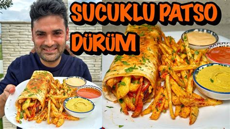 Patatesli Sucuklu Dürüm Tarifi